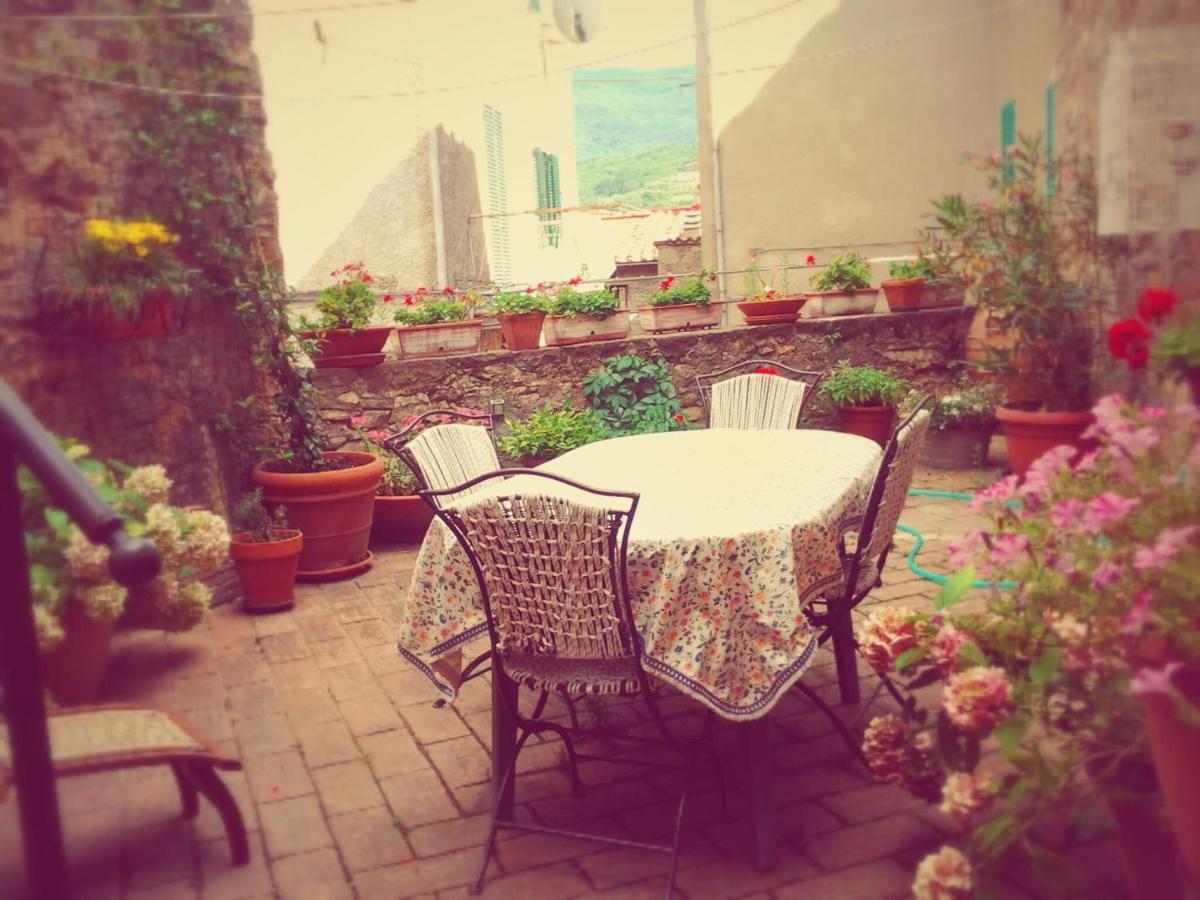 Dimora Toscana Apartment Seggiano Bagian luar foto