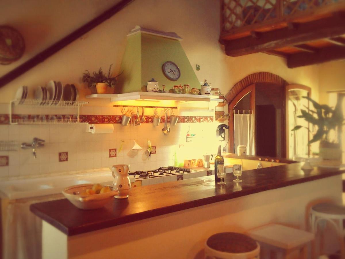 Dimora Toscana Apartment Seggiano Bagian luar foto