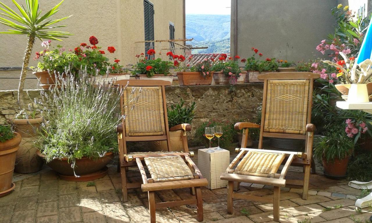 Dimora Toscana Apartment Seggiano Bagian luar foto
