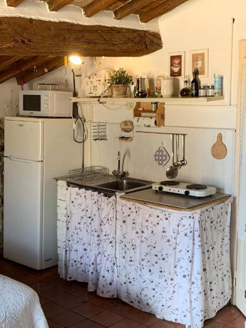 Dimora Toscana Apartment Seggiano Bagian luar foto