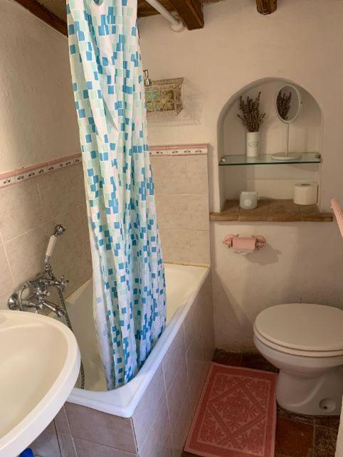 Dimora Toscana Apartment Seggiano Bagian luar foto