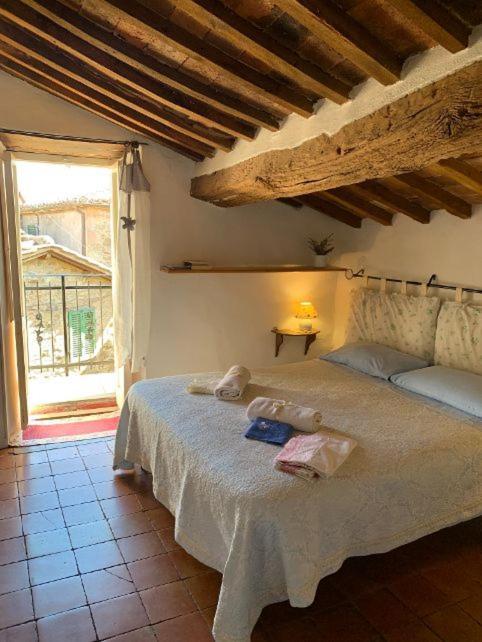 Dimora Toscana Apartment Seggiano Bagian luar foto